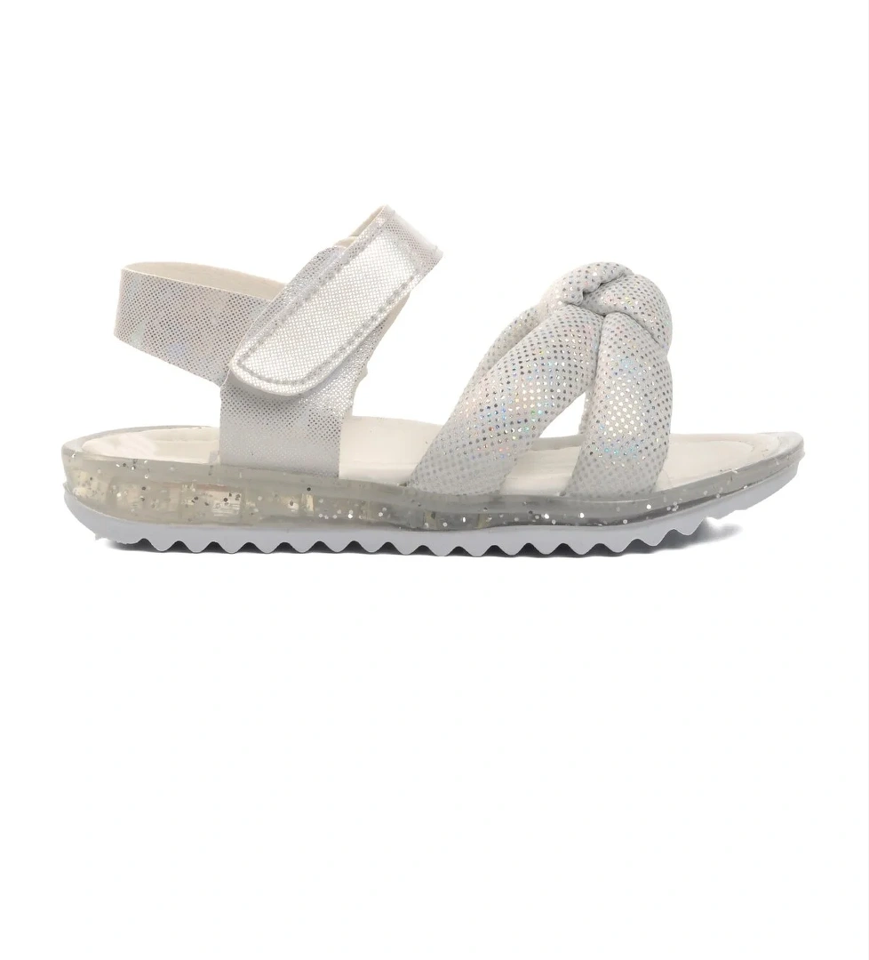 A Spor Aspor Beyaz Simli Çocuk Düz Sandalet model görseli