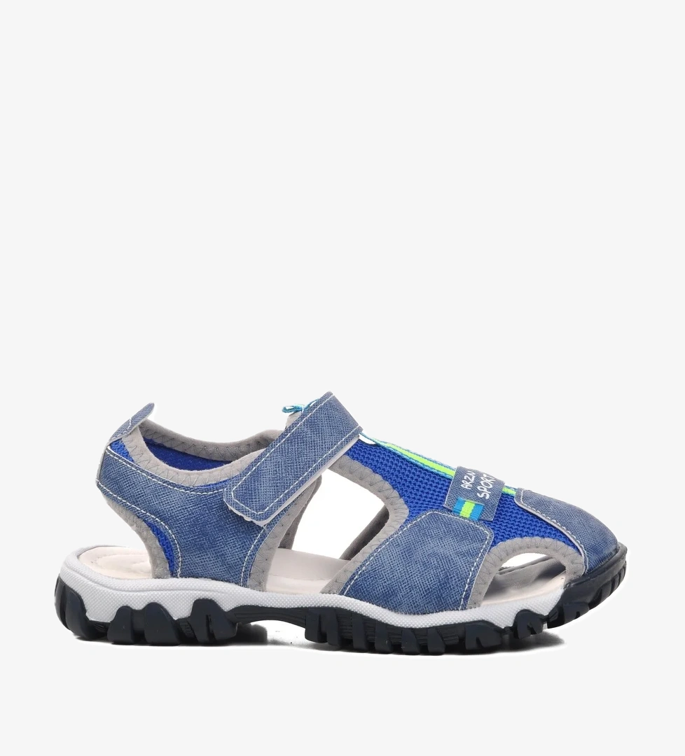 A Spor Aspor Mavi Kot Çocuk Düz Sandalet model görseli