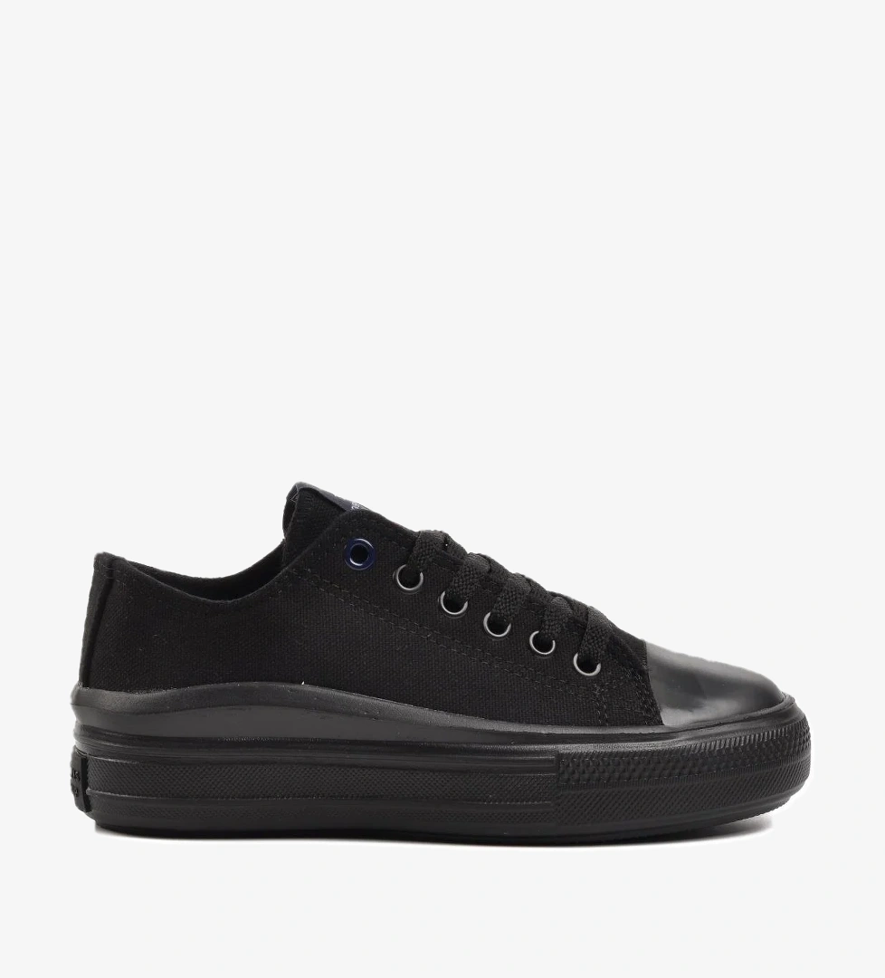 Siyah Kadın Spor Ayakkabı Sneaker