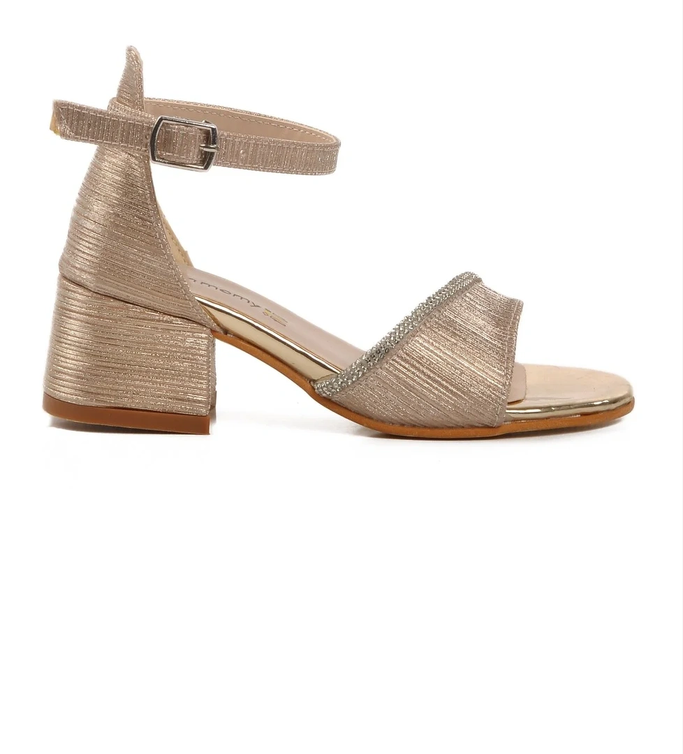 Aspor Altın Kız Çocuk Sandalet - Görsel 1