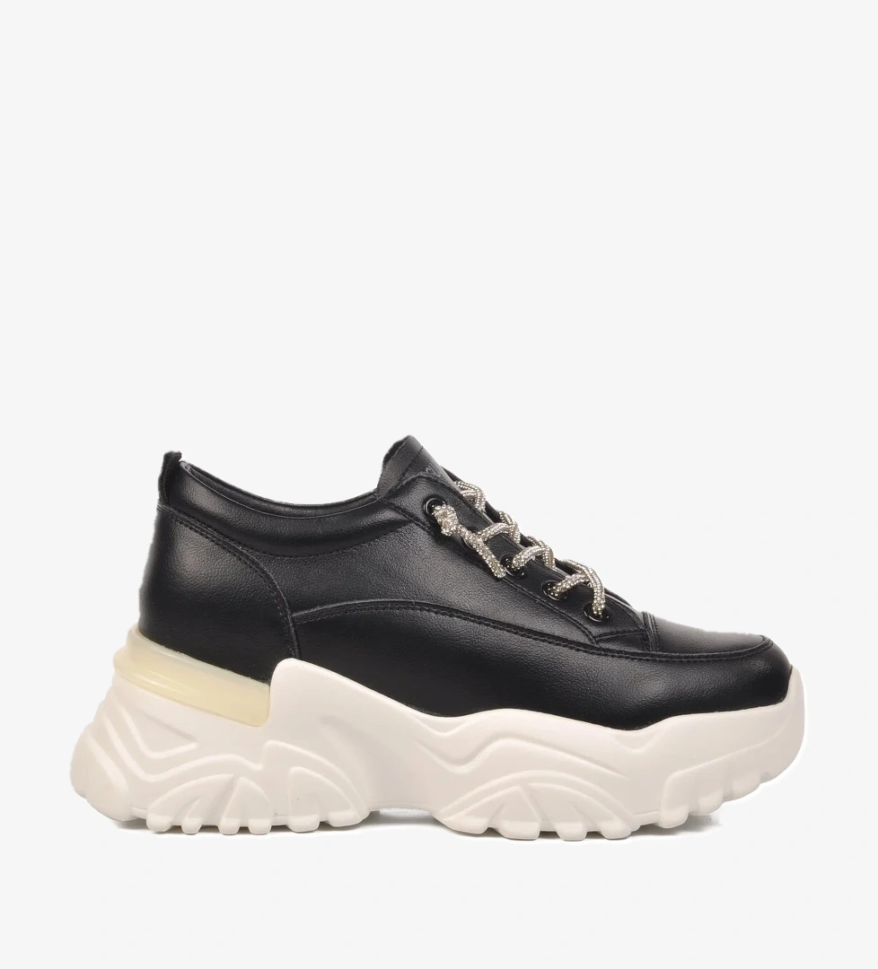 Guja Siyah Kadın Spor Ayakkabı Sneaker model görseli