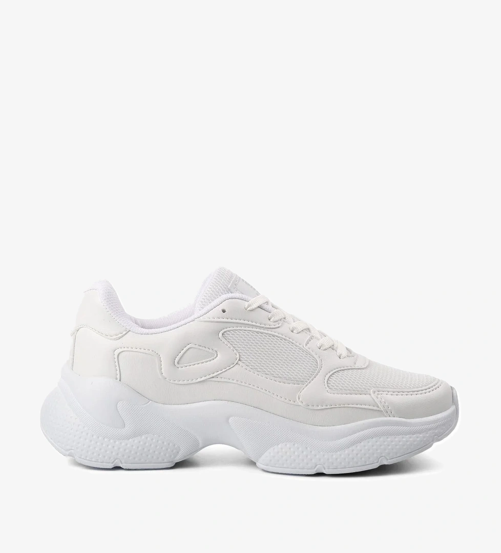 Walkway Siyah Beyaz Kadın Spor Ayakkabı Sneaker model görseli