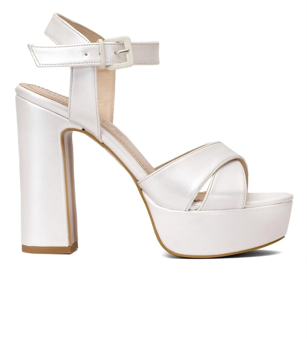 Ayakkabı Fuarı Elit PM08 K2023-1C Kadın Platform Ayakkabı Sedef model görseli