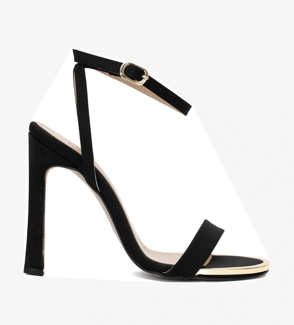 Elit PM230 K1004 Kadın Klasik Topuklu Ayakkabı Siyah