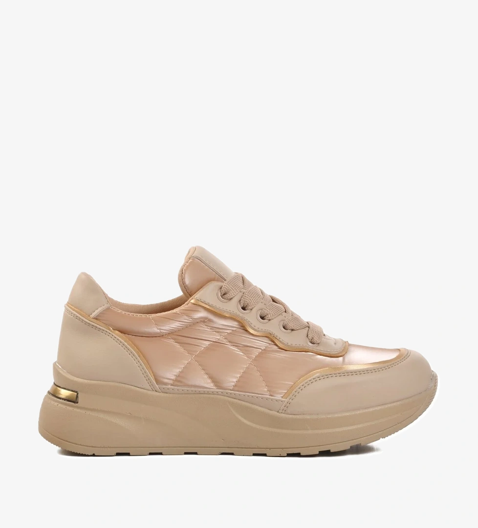 Aspor Bej Kadın Sneaker - Görsel 1