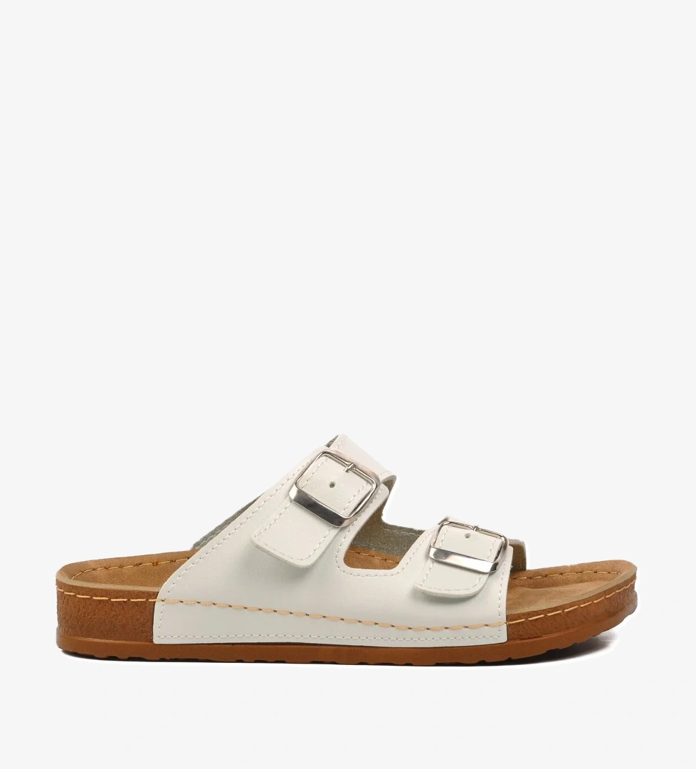 Aspor Beyaz Kadın Terlik