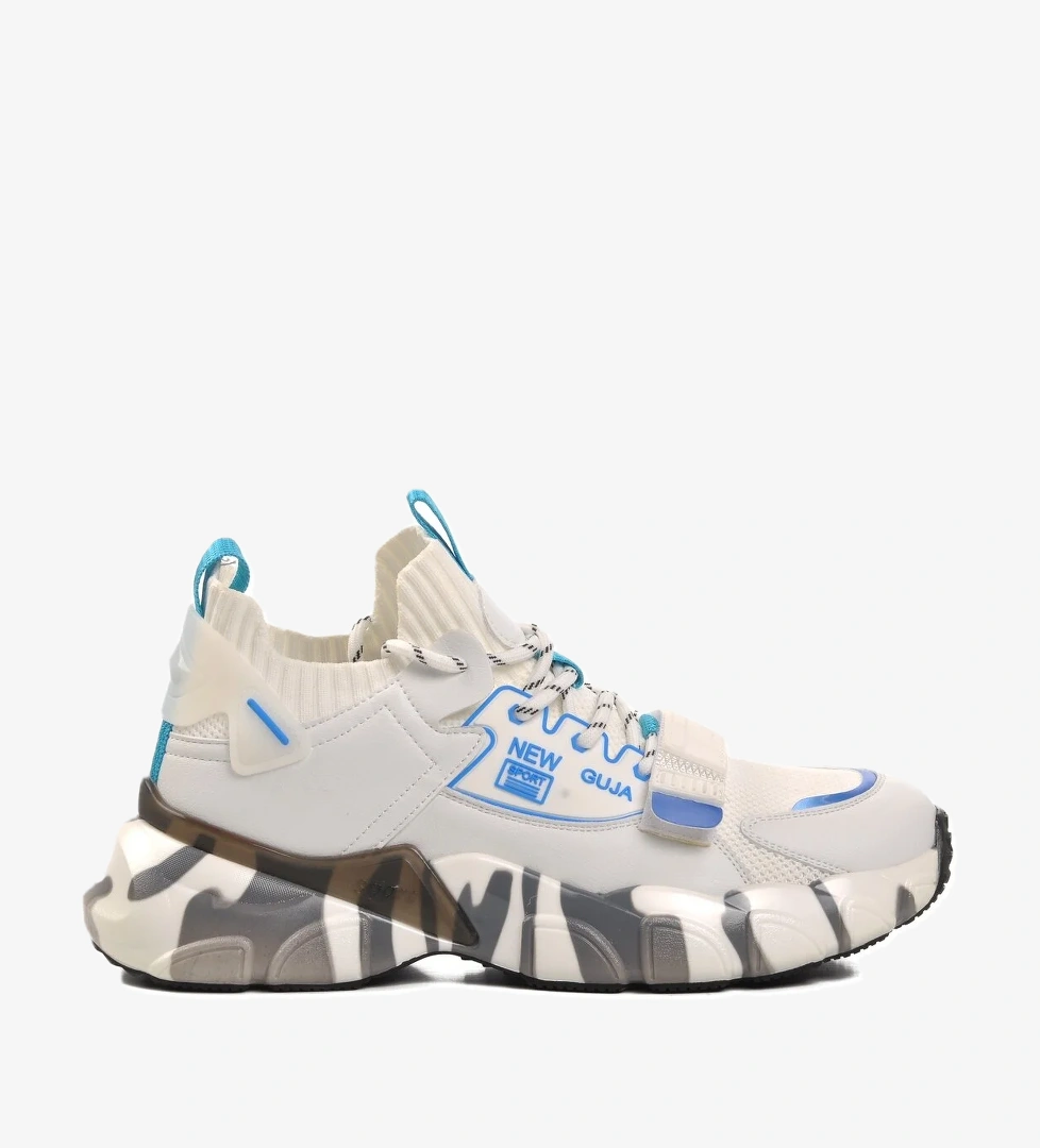 Guja Beyaz Polyester Karışımlı Erkek Spor Ayakkabı model görseli