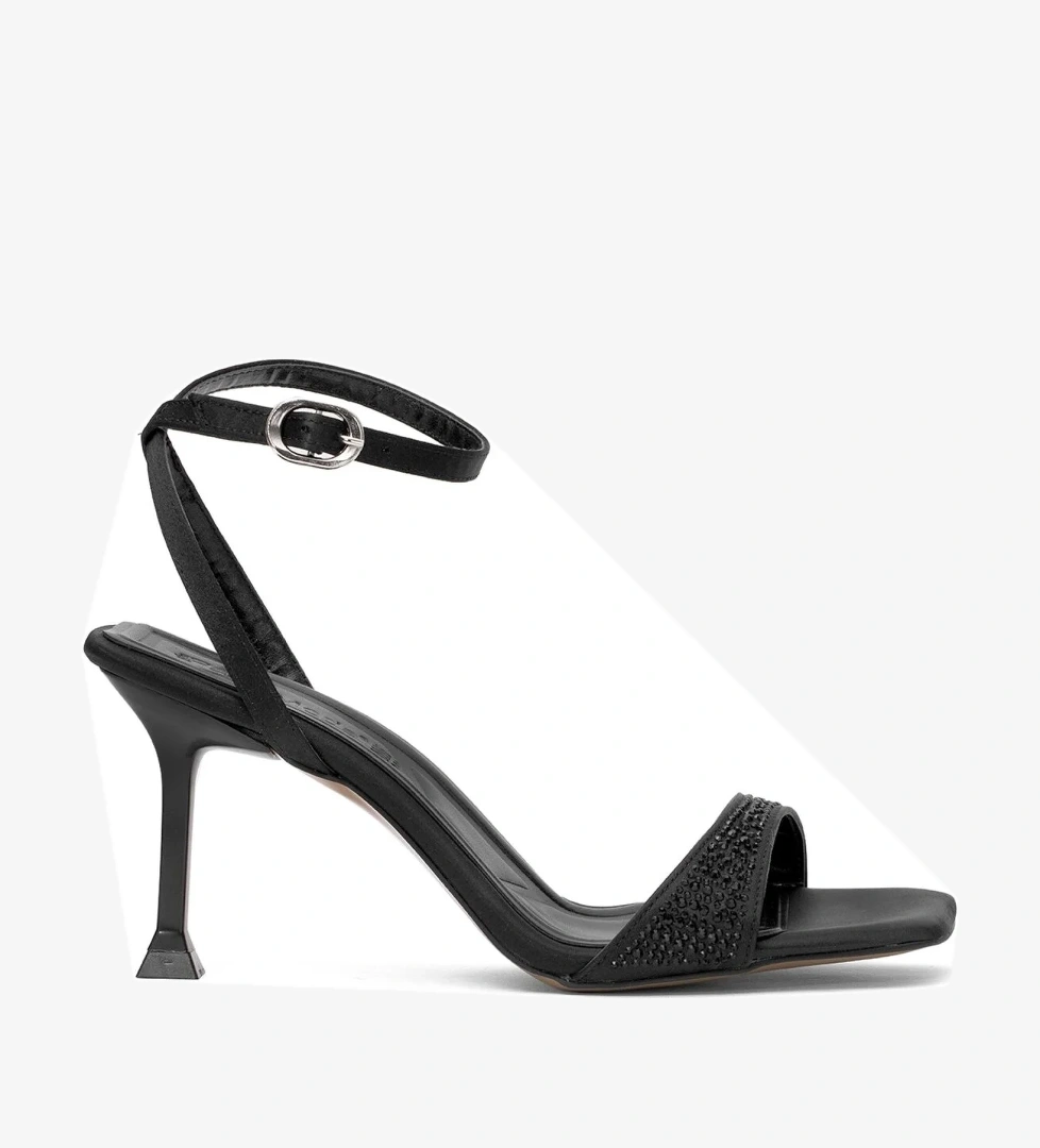 Elit PM161 K7014 Kadın Klasik Topuklu Ayakkabı Siyah