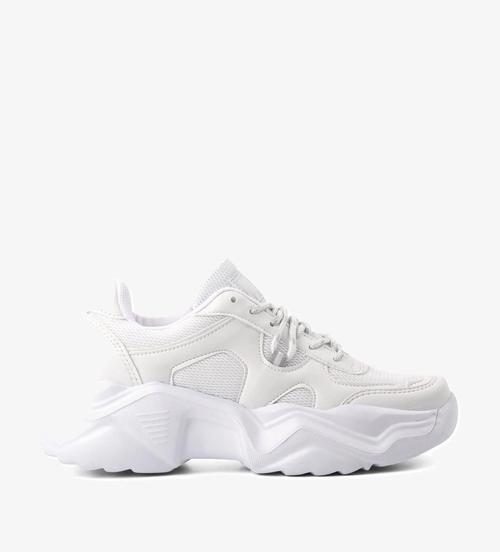 Beyaz Kadın Spor Ayakkabı Sneaker