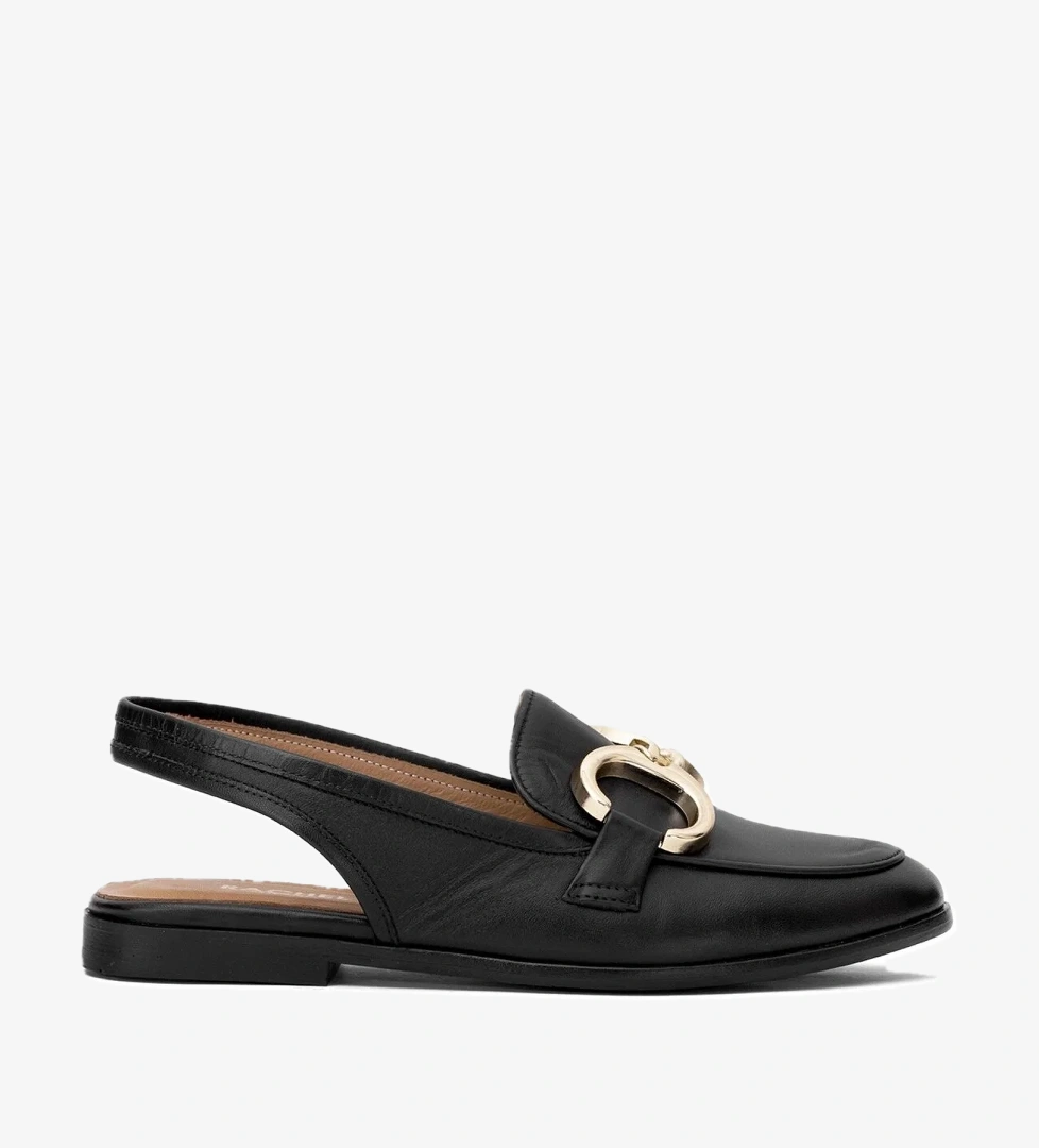 Elit Rch015-R2032 Kadın Hakiki Deri Casual Ayakkabı Siyah