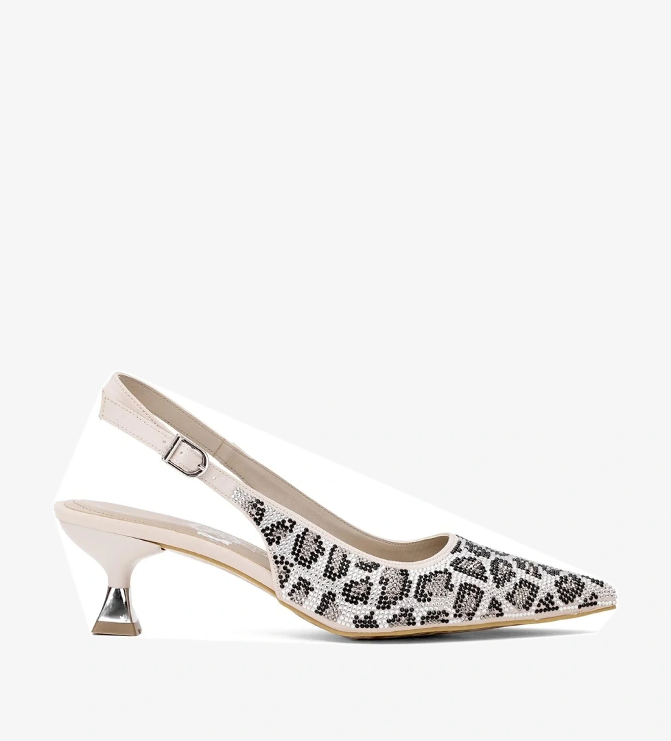 Elit PM221 K9520 Kadın Abiye Ayakkabı Ten