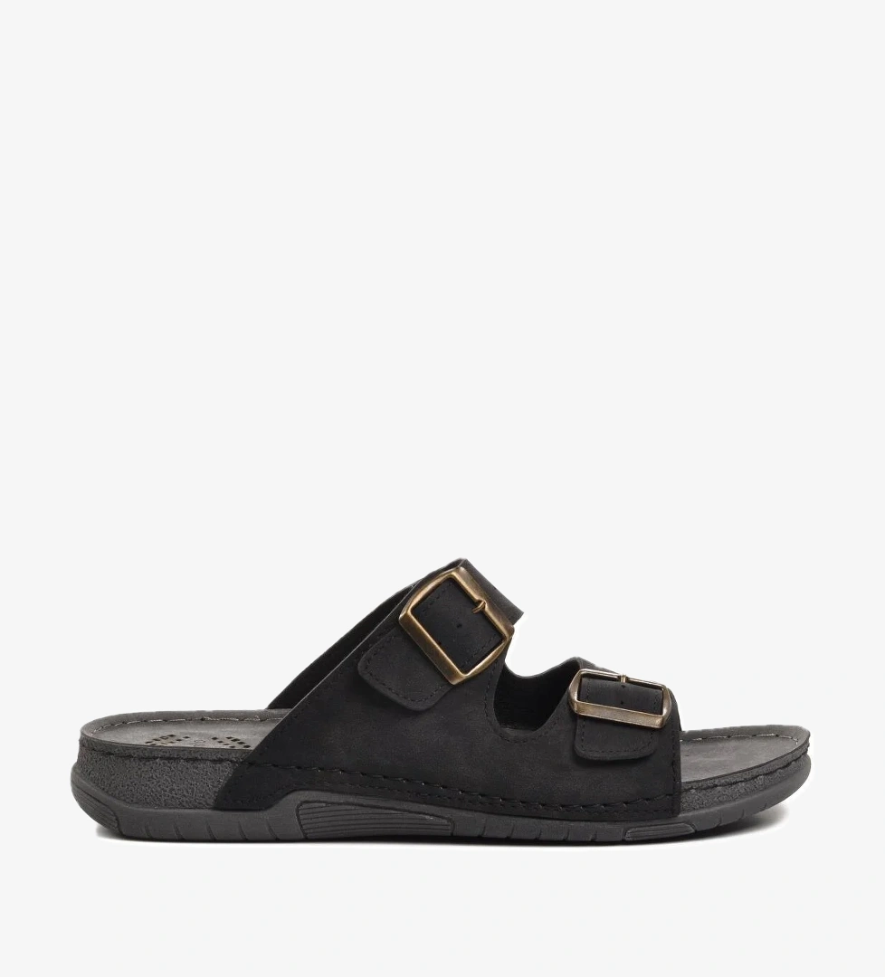 Aspor Siyah Erkek Terlik