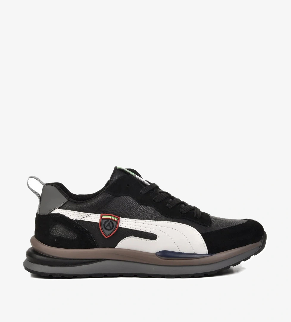 Guja Siyah Beyaz Erkek Sneaker model görseli