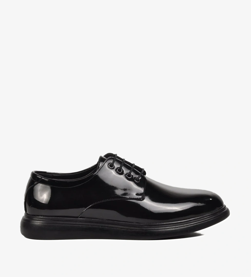 Aspor Siyah Rugan Erkek Günlük Ayakkabı