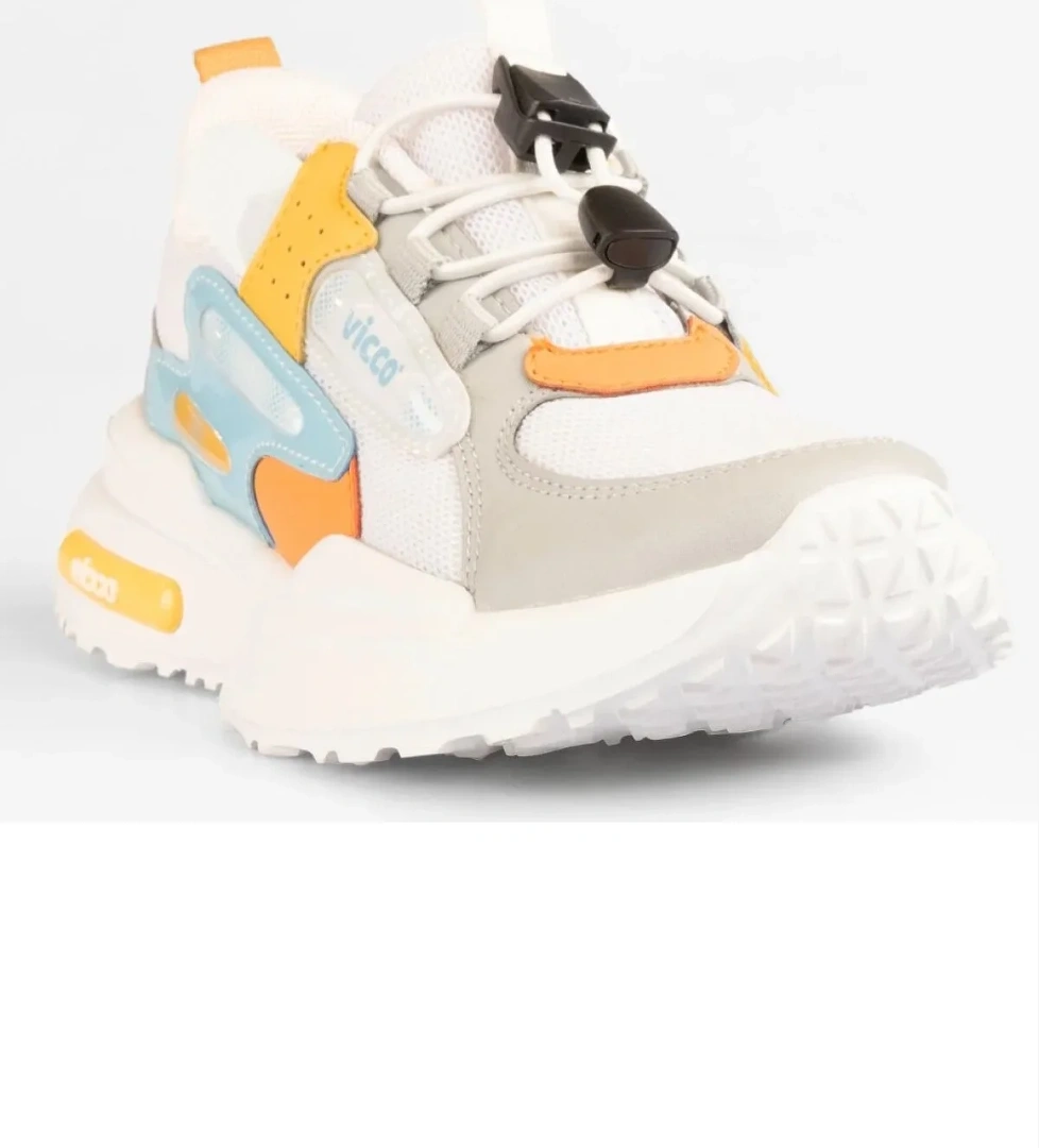 Cecelia Akıllı Lastik Bağcık Ortopedik Çocuk Spor Ayakkabı - Görsel 1