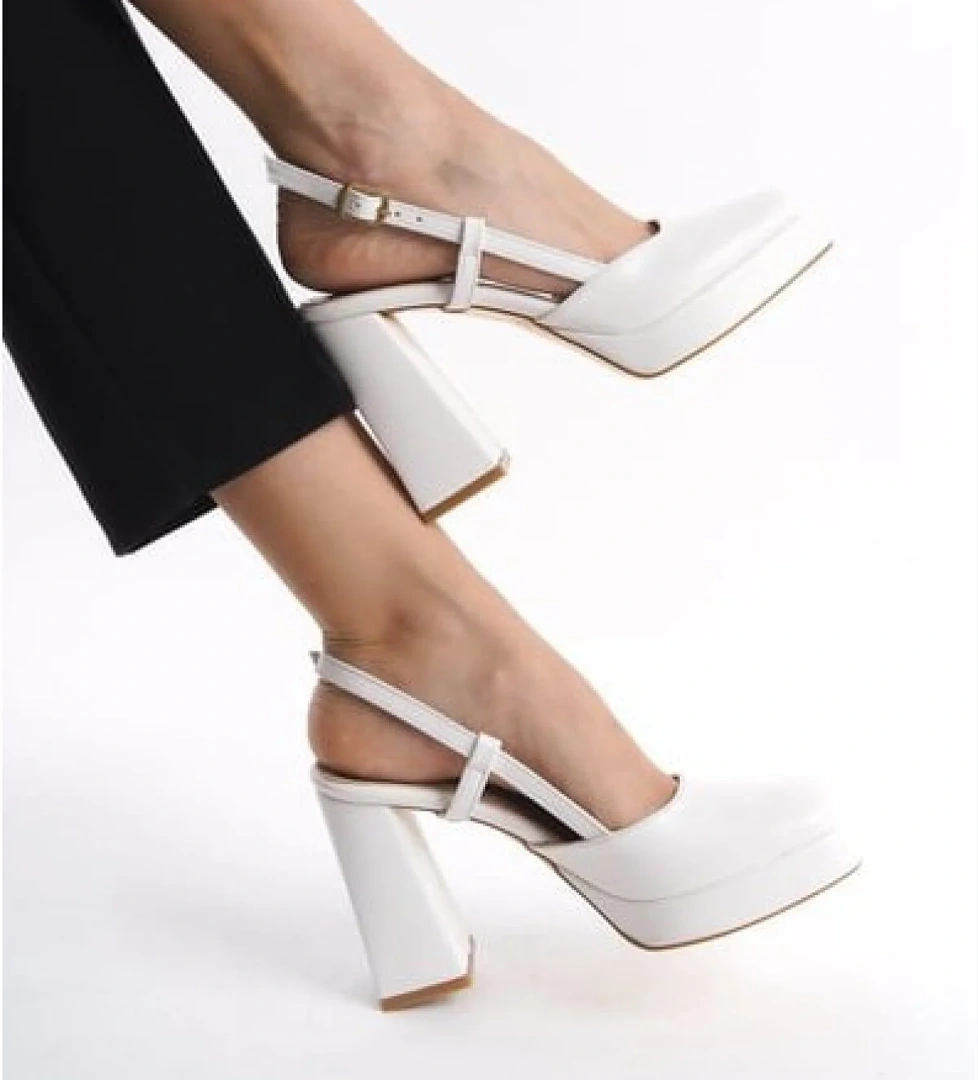 Feles Jane Platform Topuk Kadın Klasik Topuklu Ayakkabı model görseli