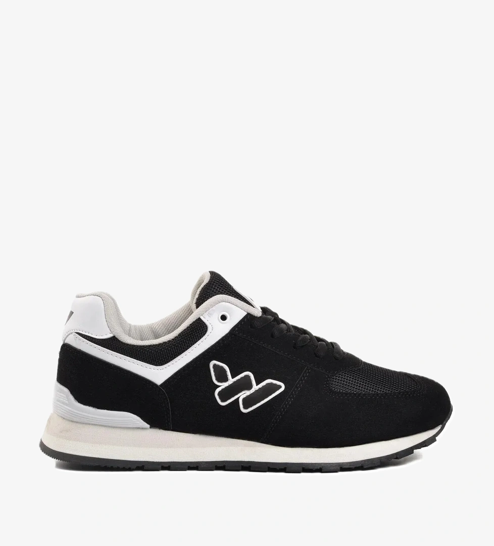 Siyah Beyaz Kadın Spor Ayakkabı