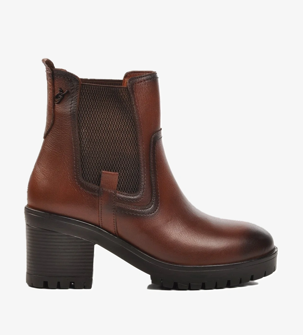 Voyager Siyah Taba Kadın Topuklu Bot model görseli