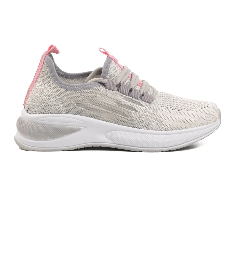 Buz Gri Pudra Çocuk Yürüyüş spor ayakkabısı