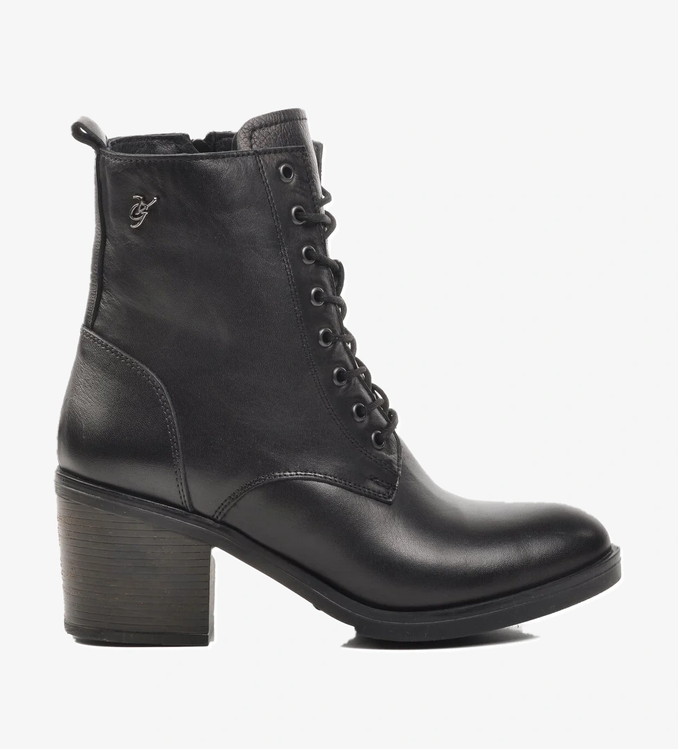 Siyah Kadın Topuklu Bot