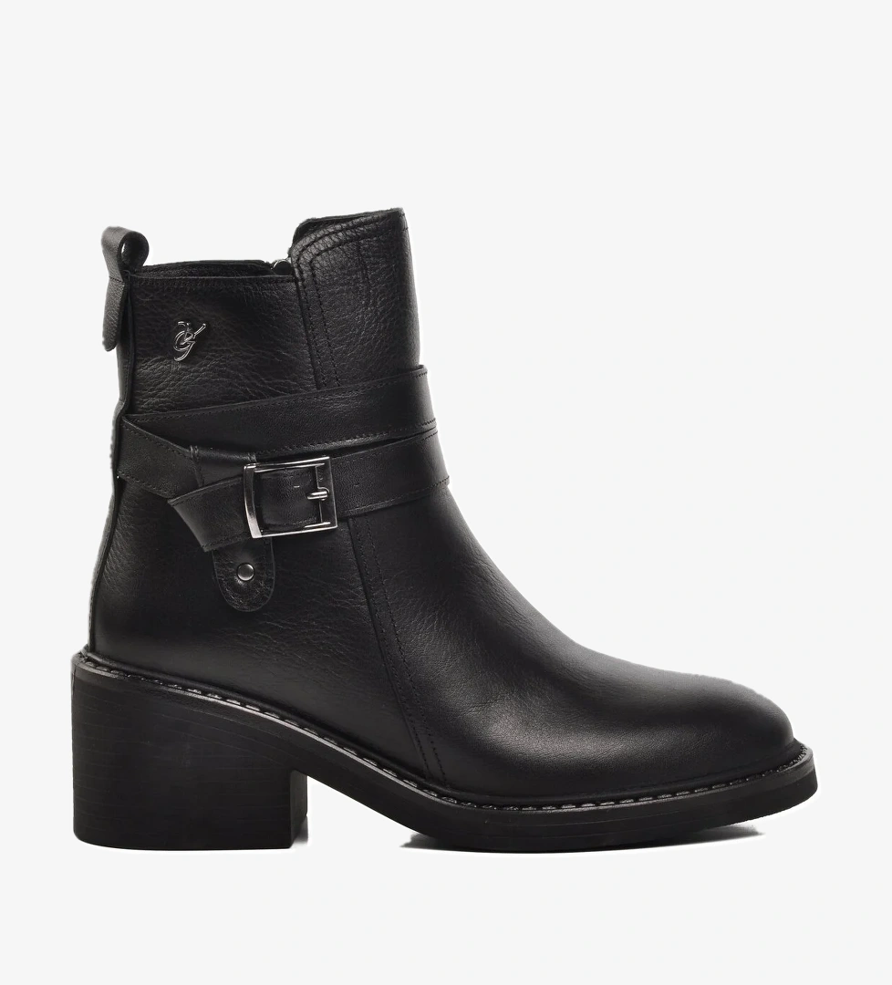 Siyah Kadın Topuklu Bot