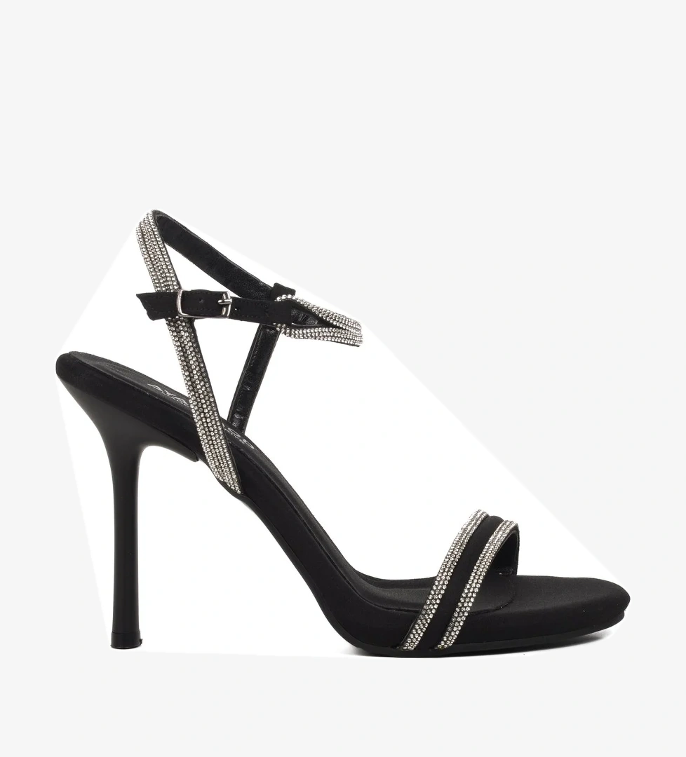 Aspor Siyah Kadın Abiye Ayakkabı - Görsel 1