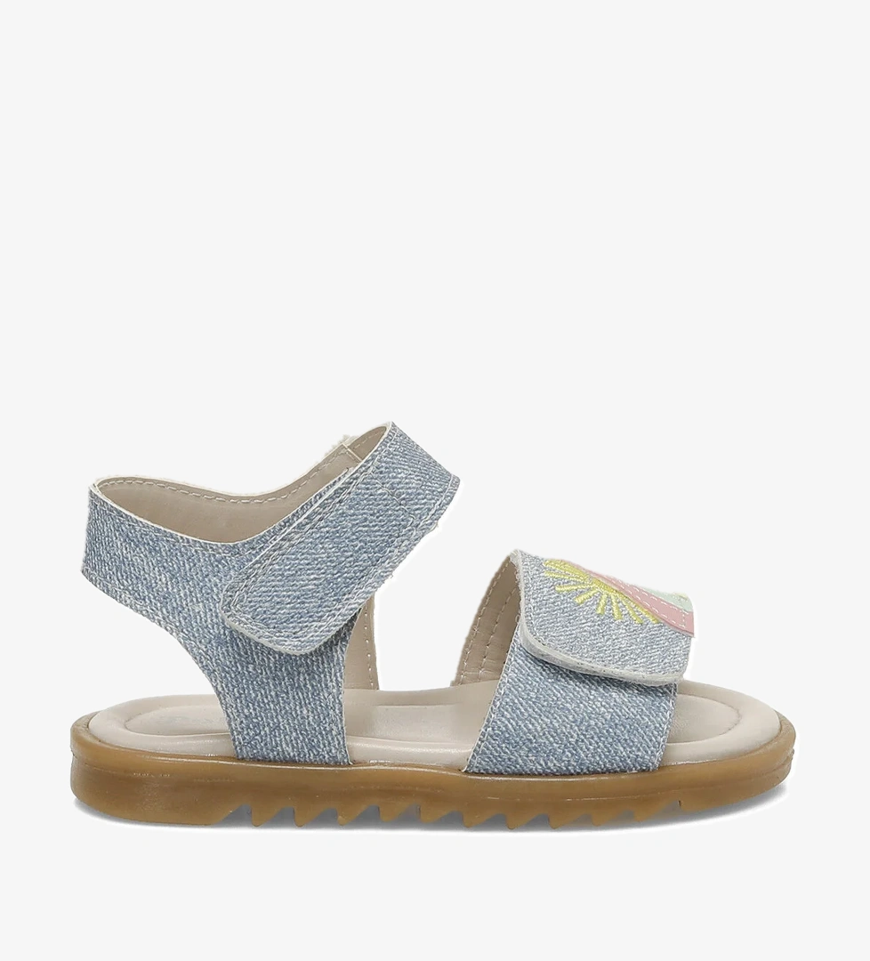 SUUP.B5FX Mavi Kız Çocuk Sandalet - Görsel 1