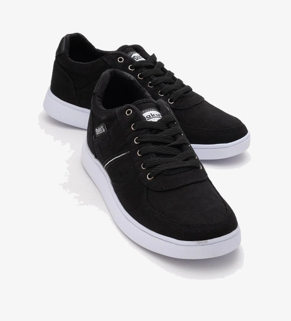 Erkek Spor Ayakkabı SİYAH BEYAZ