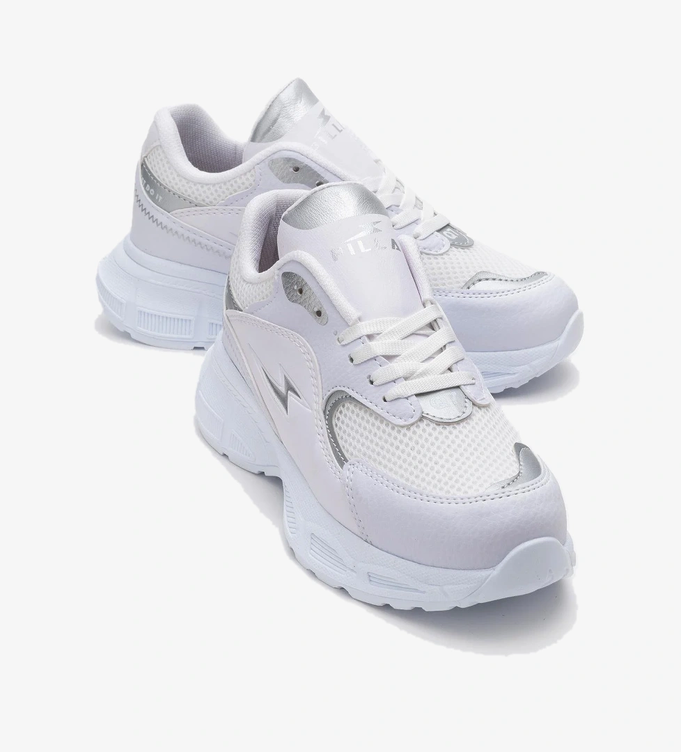 Kadın Anorak Spor Ayakkabı BEYAZ GÜMÜŞ