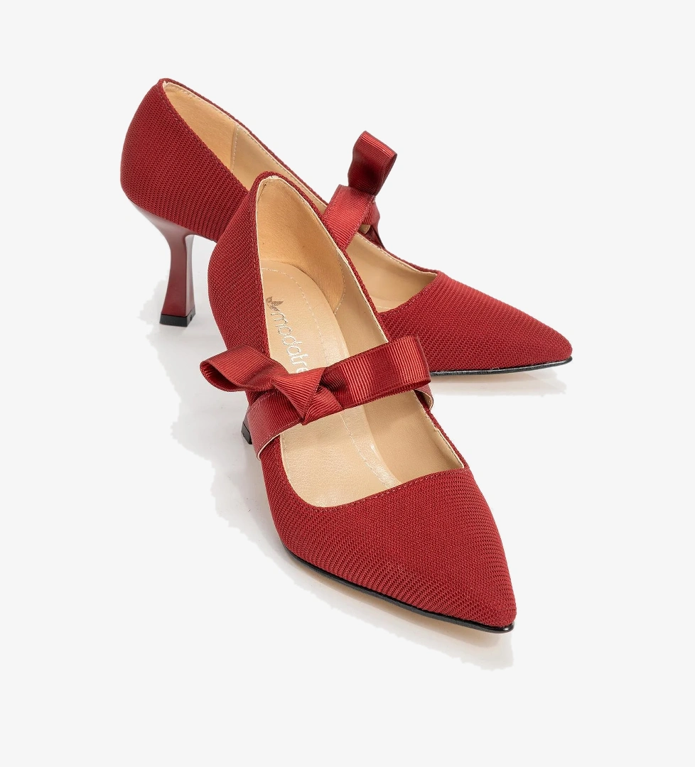 Ccway Kurdeleli Kadın Topuklu Ayakkabı model görseli