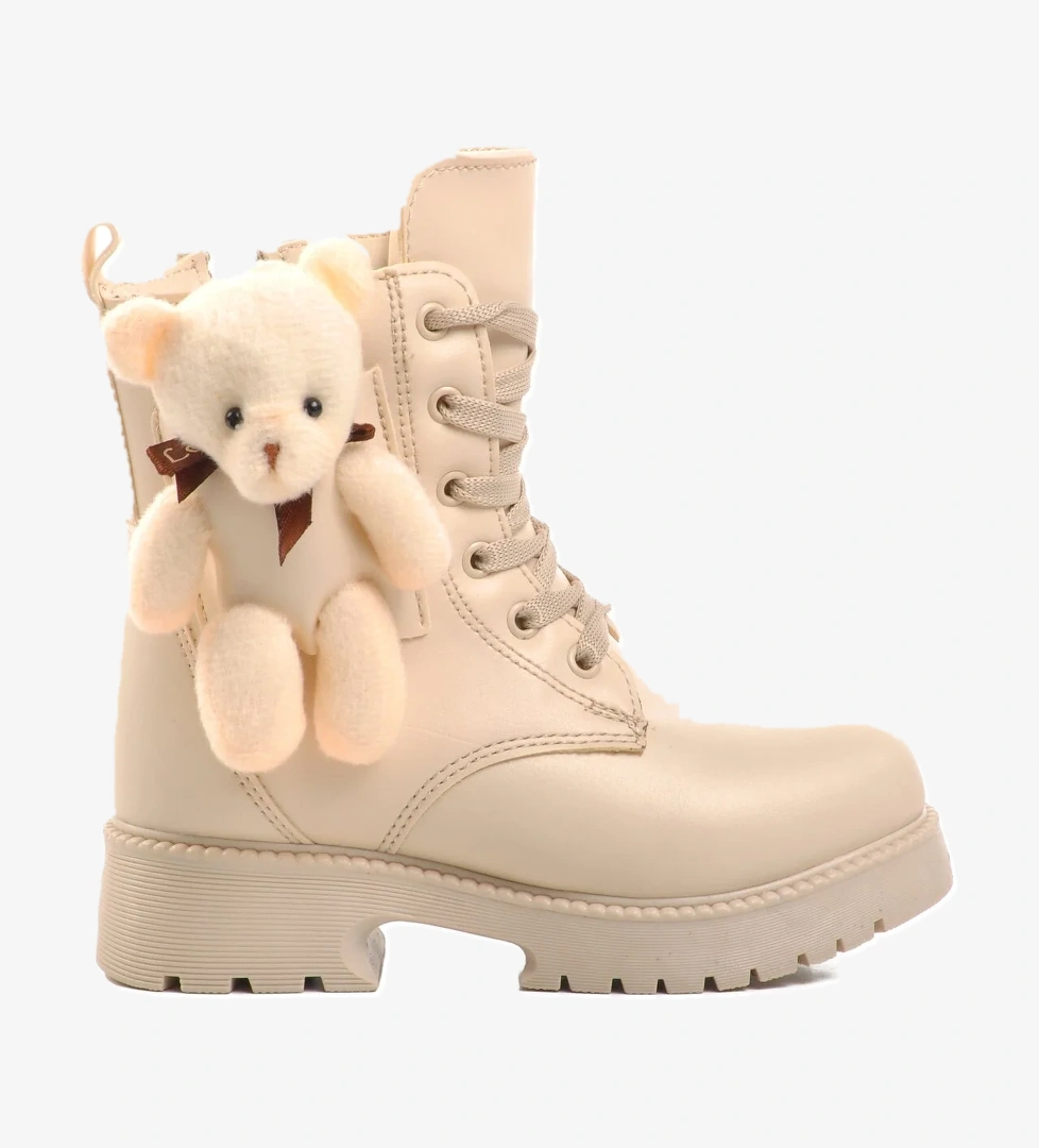 Walkway Bej Siyah Poliüretan Kız Çocuk Bot model görseli