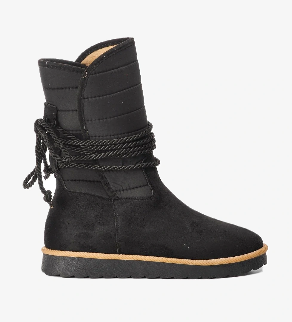 Aspor Siyah Süet Kadın Bot