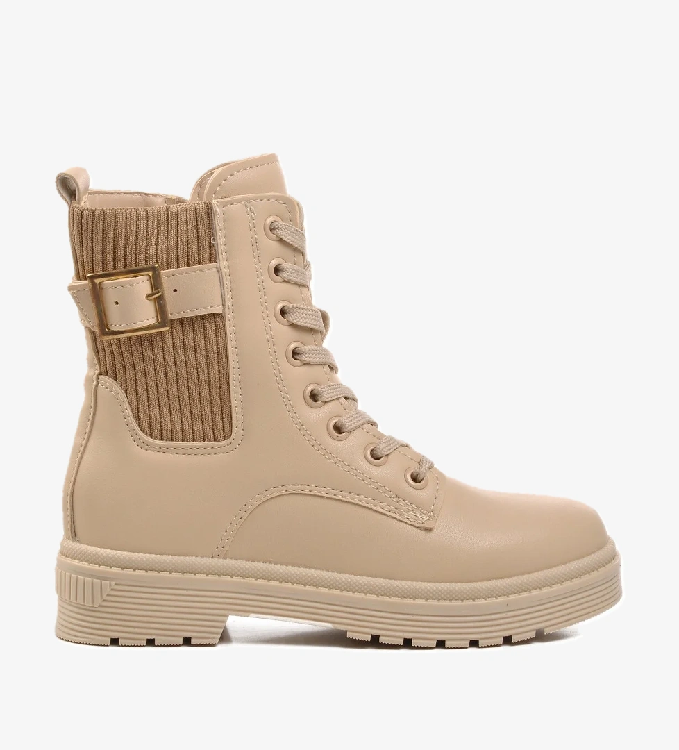 Aspor Bej İçi Polarlı Kız Çocuk Bot