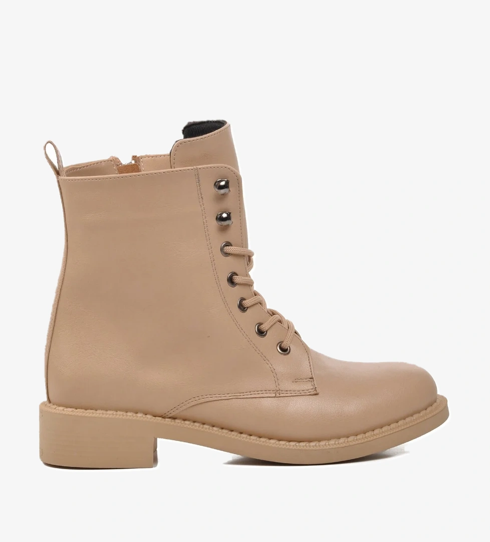 Aspor Nude Nut İçi Polarlı Kadın Bot - Görsel 1