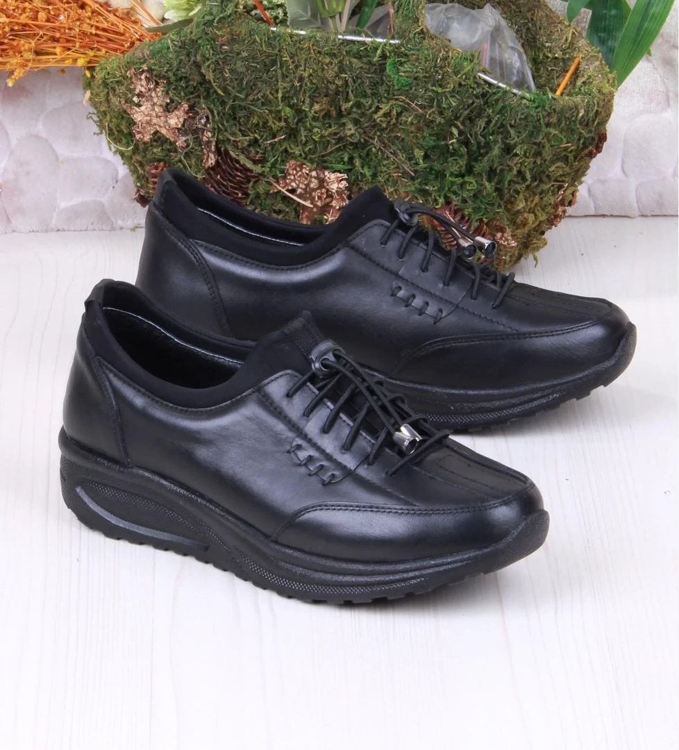 4281 Yumuşak Hafif Rahat Hakiki Deri Kadın Ayakkabı