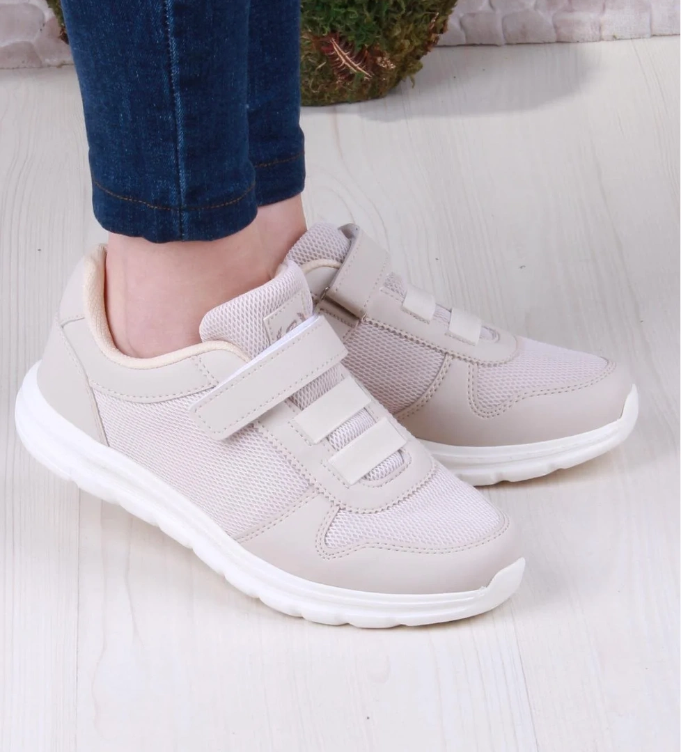 0616 Sea Anatomik Cırtlı Rahat Esnek Hafif Kadın Spor Ayakkabı - Görsel 1