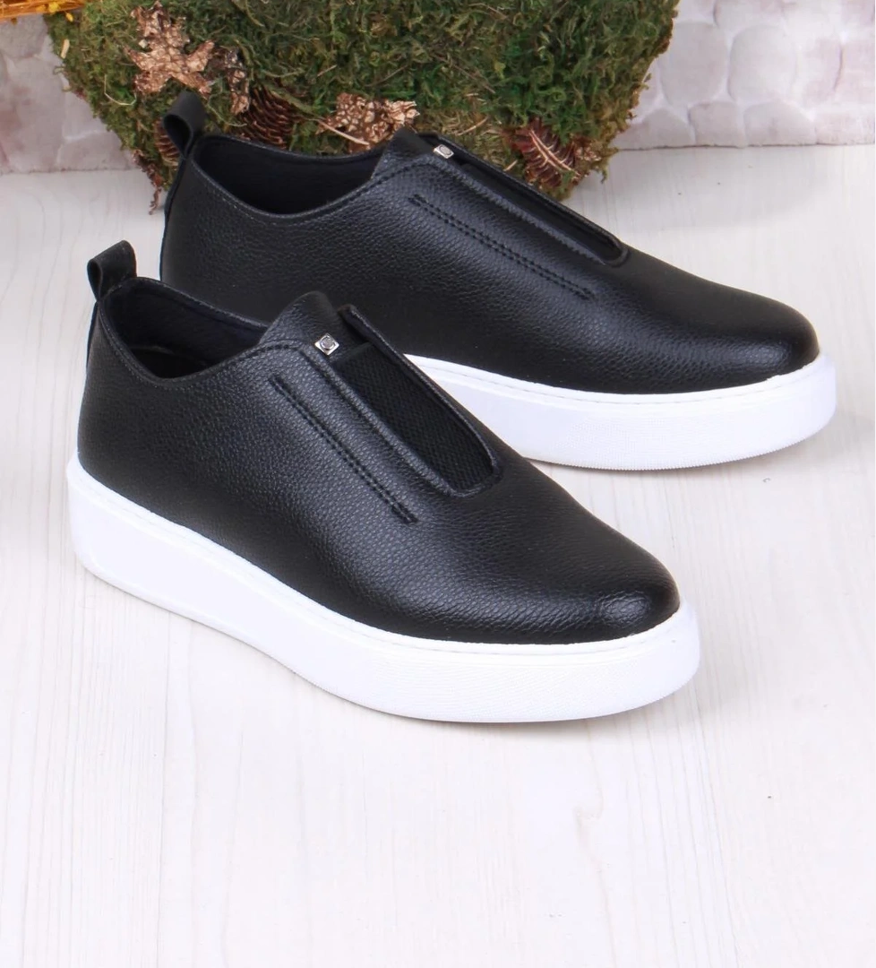 Fort 07367 Cnt Cilt Suni Deri Latikli Kalın Taban Erkek Ayakkabı model görseli