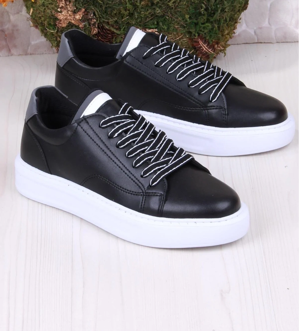 07539 Cnt Cilt Suni Deri Kalın Taban Erkek Ayakkabı