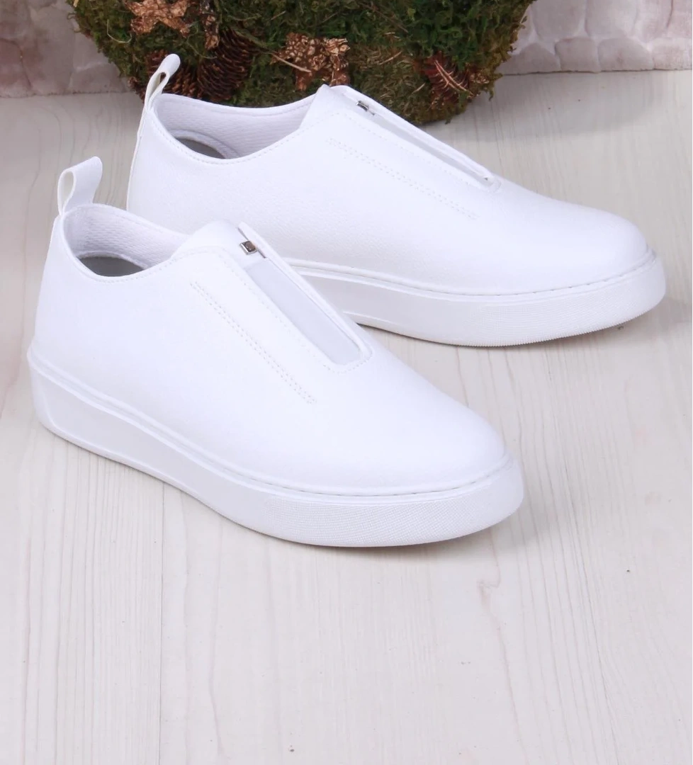 07367 Cnt Cilt Suni Deri Latikli Kalın Taban Erkek Ayakkabı