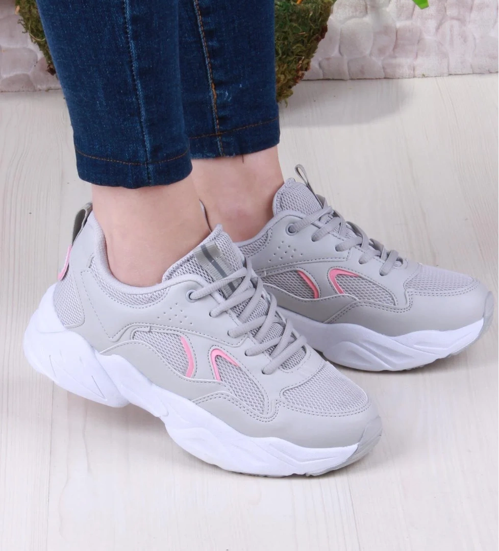 Fort 2107 Lmb Rahat Hafif Kalın Taban Sneaker Kadın Spor Ayakkabı model görseli