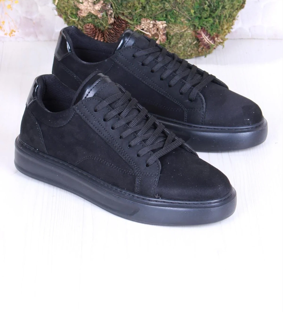 Fort 32539 Cnt Süet Suni Deri Kalın Taban Erkek Ayakkabı model görseli