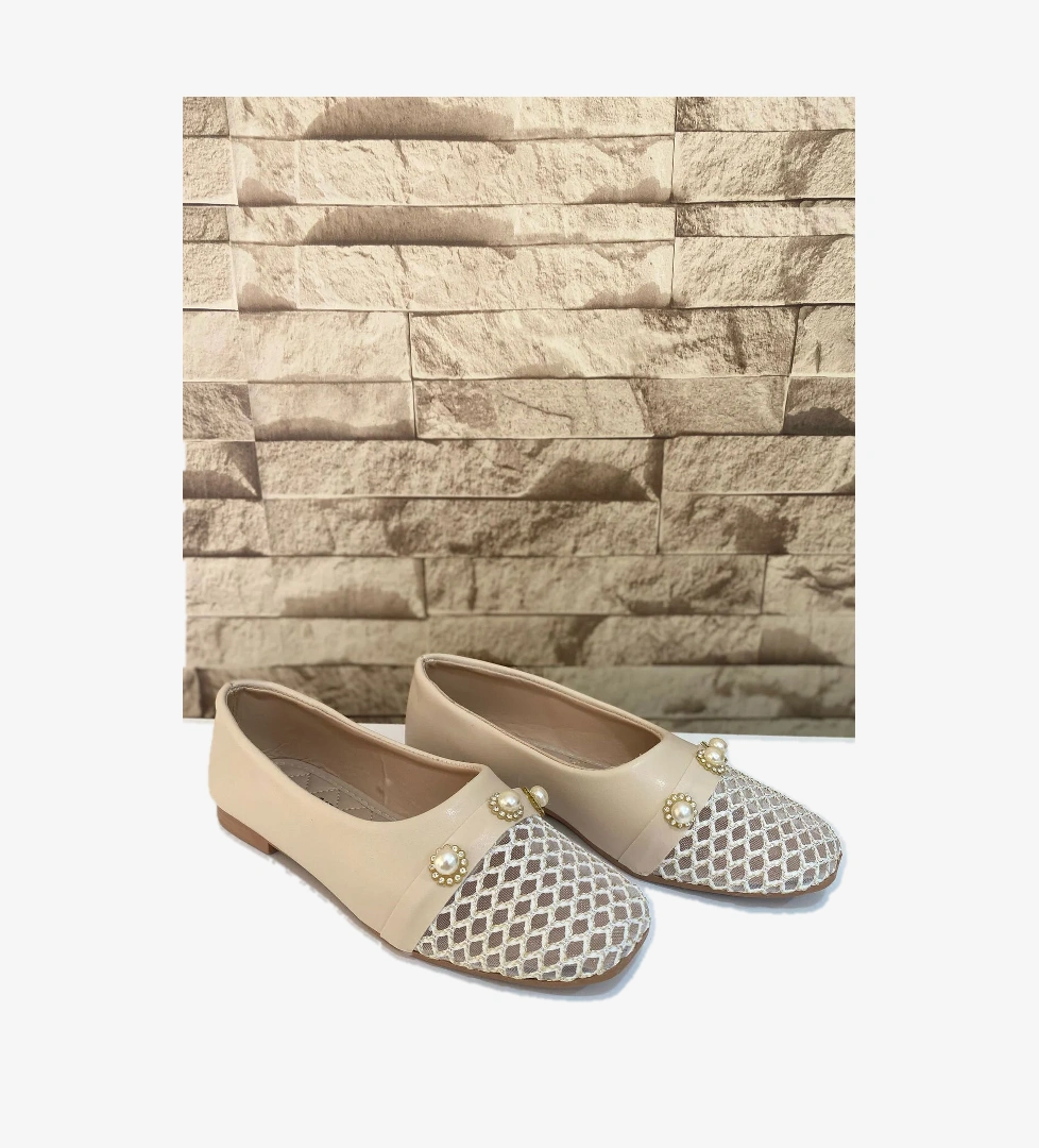 Gob London Kadın Babet Fileli Hafif Rahat Şık Günlük Ayakkabı 1021-111-0012