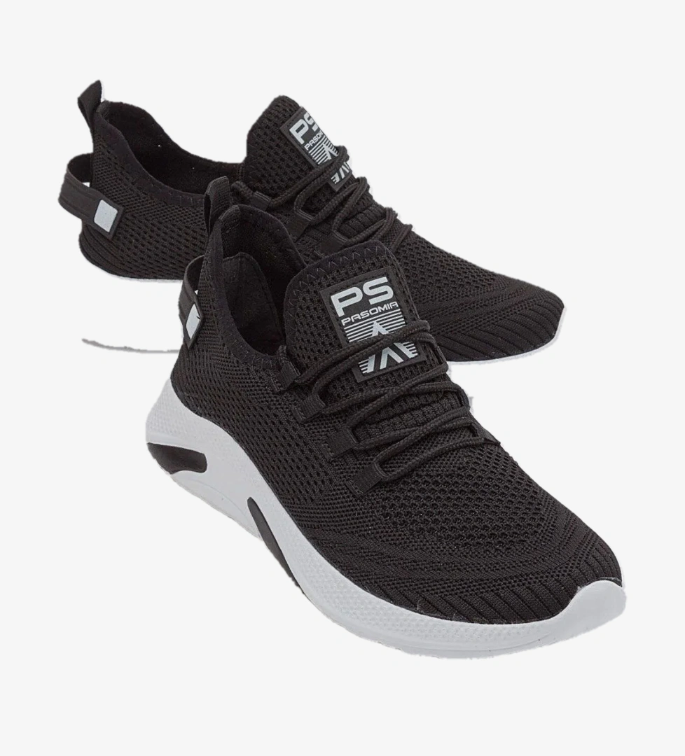 Gob London Erkek Sneaker Casual Rahat Bağcıklı Fileli Triko Spor Ayakkabı 2003-101-0003 model görseli