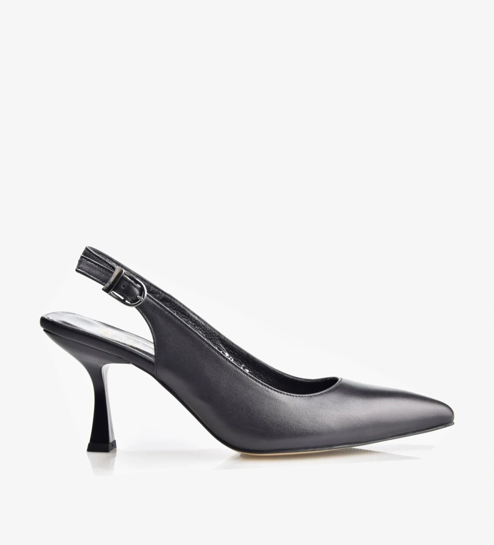 Nish Exclusive 2430 Kadın Hakiki Deri Topuklu Ayakkabı