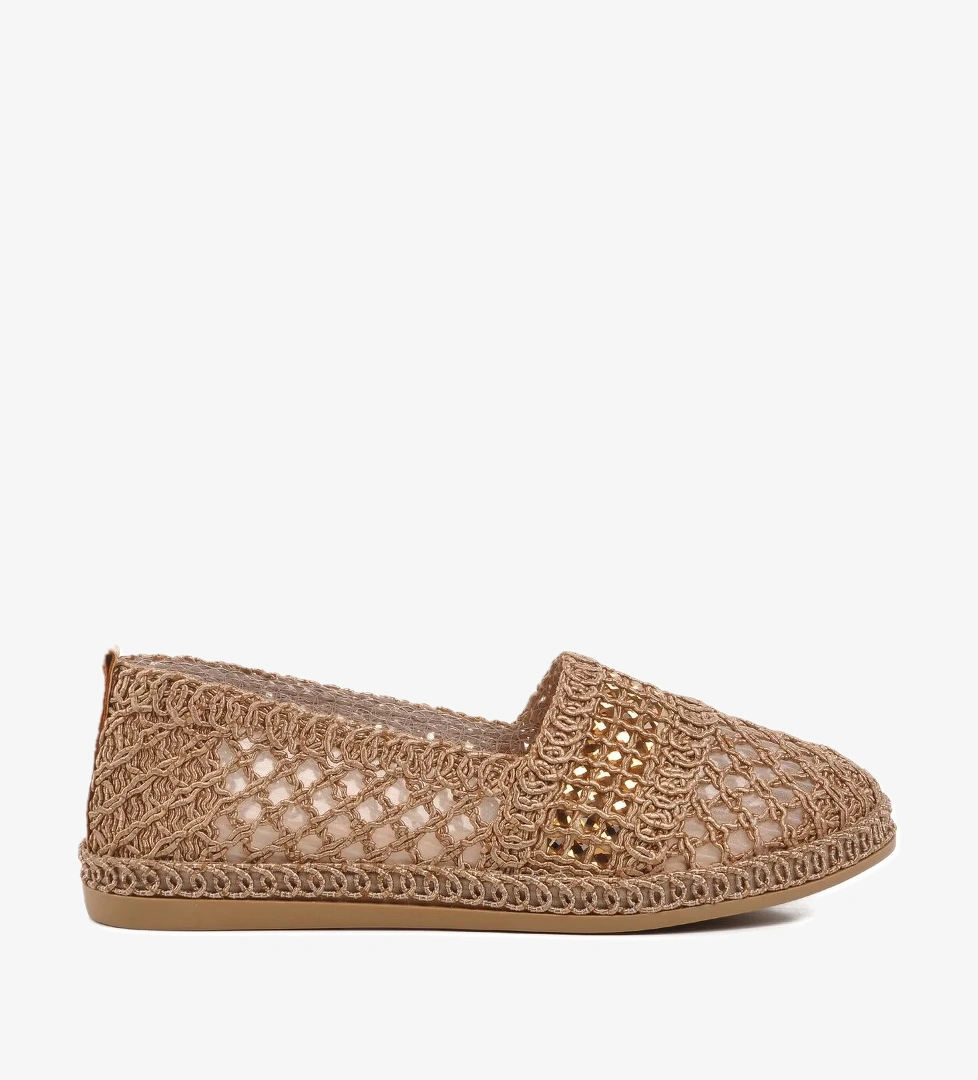 Vizon Örme Triko Kadın Babet