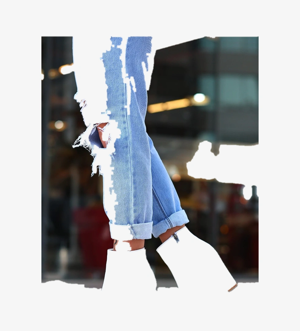 Kadın Beyaz Rugan Desenli Topuklu Bot