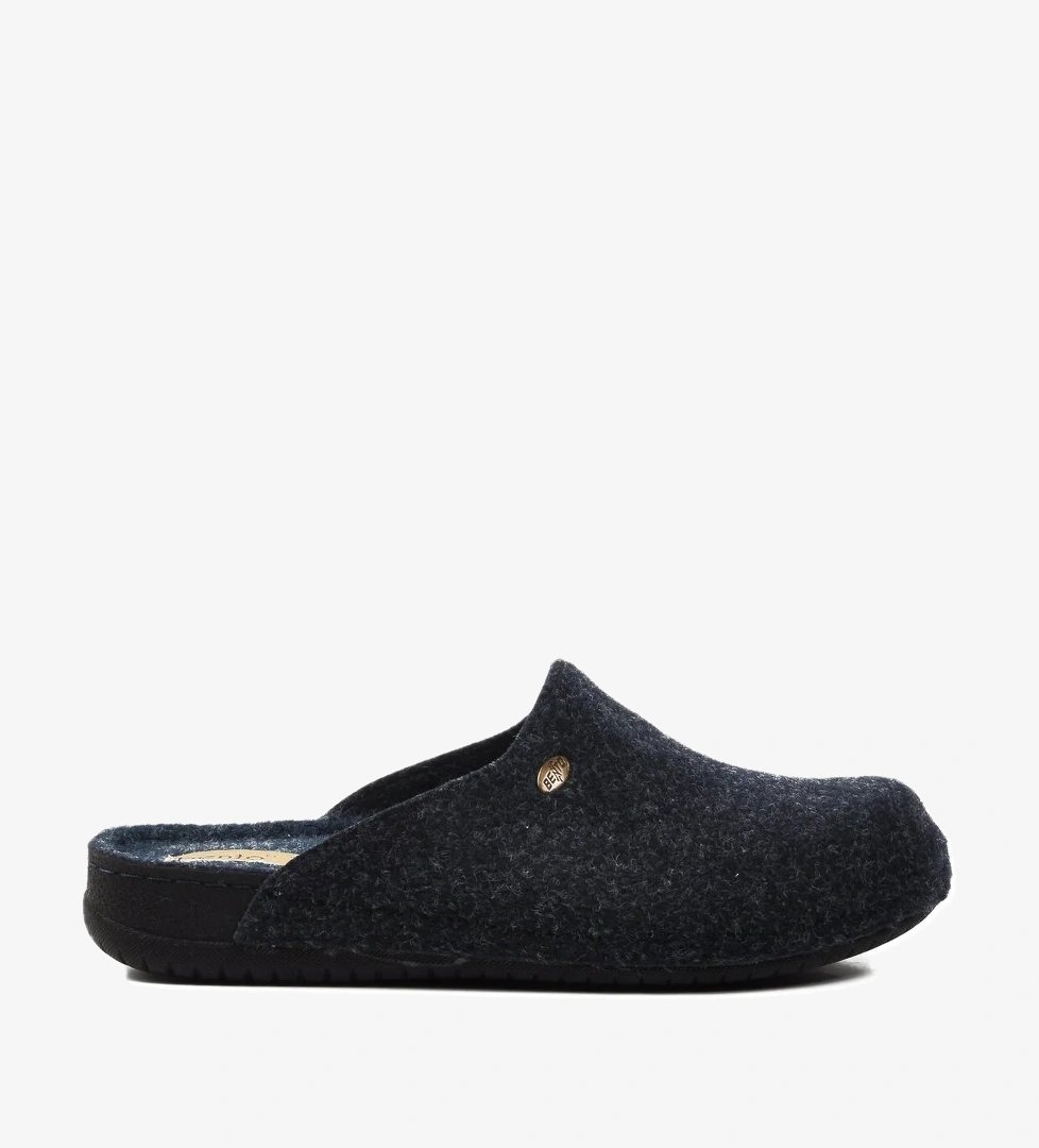 A Spor Aspor Siyah Lacivert Erkek Terlik model görseli