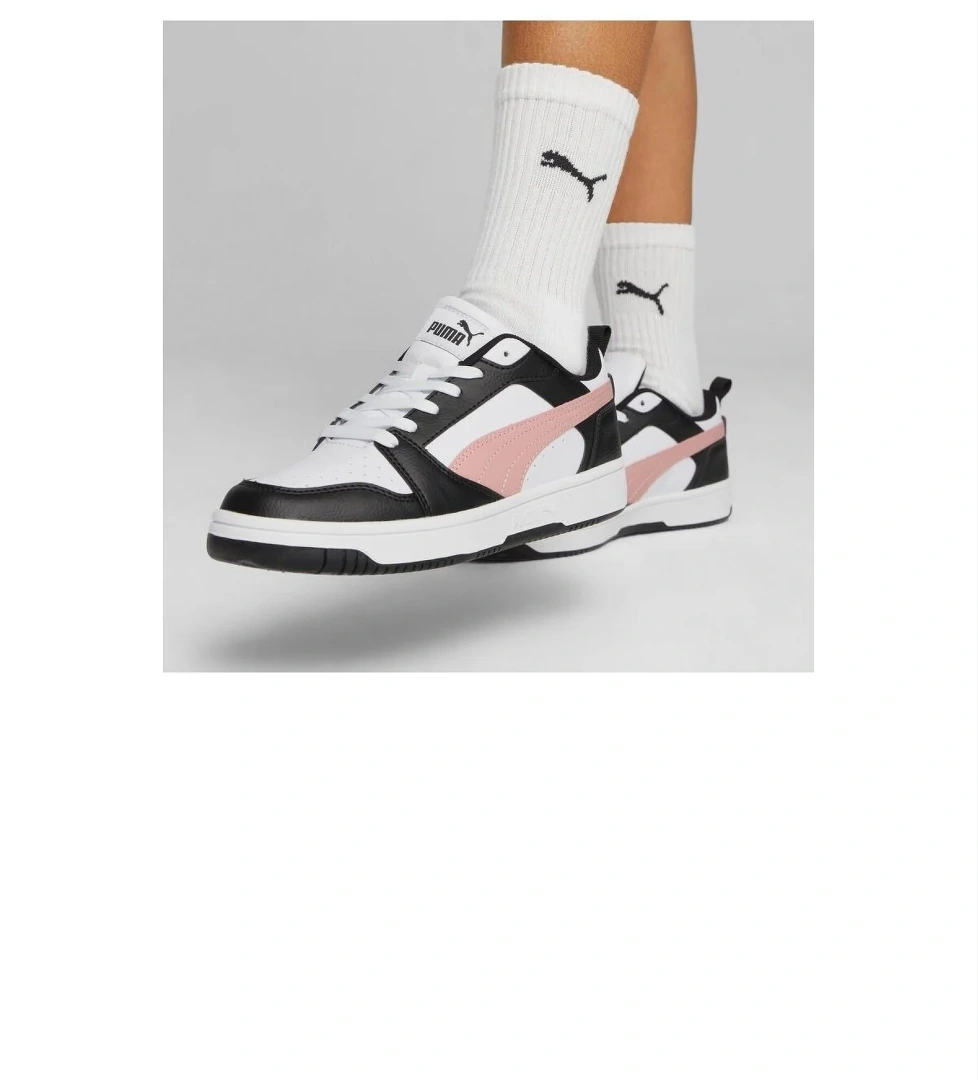 Puma Puma Siyah Rebound V6 Low Flo'da! Siyah - 1. görsel