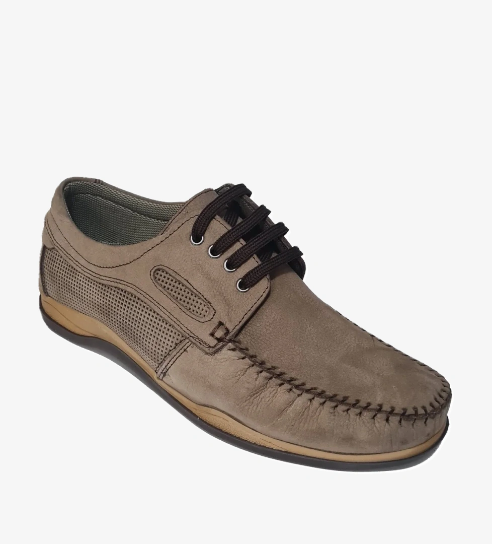 Bağcıklı Marin Model Hakiki Deri Erkek Günlük Casual Ayakkabı 3015003