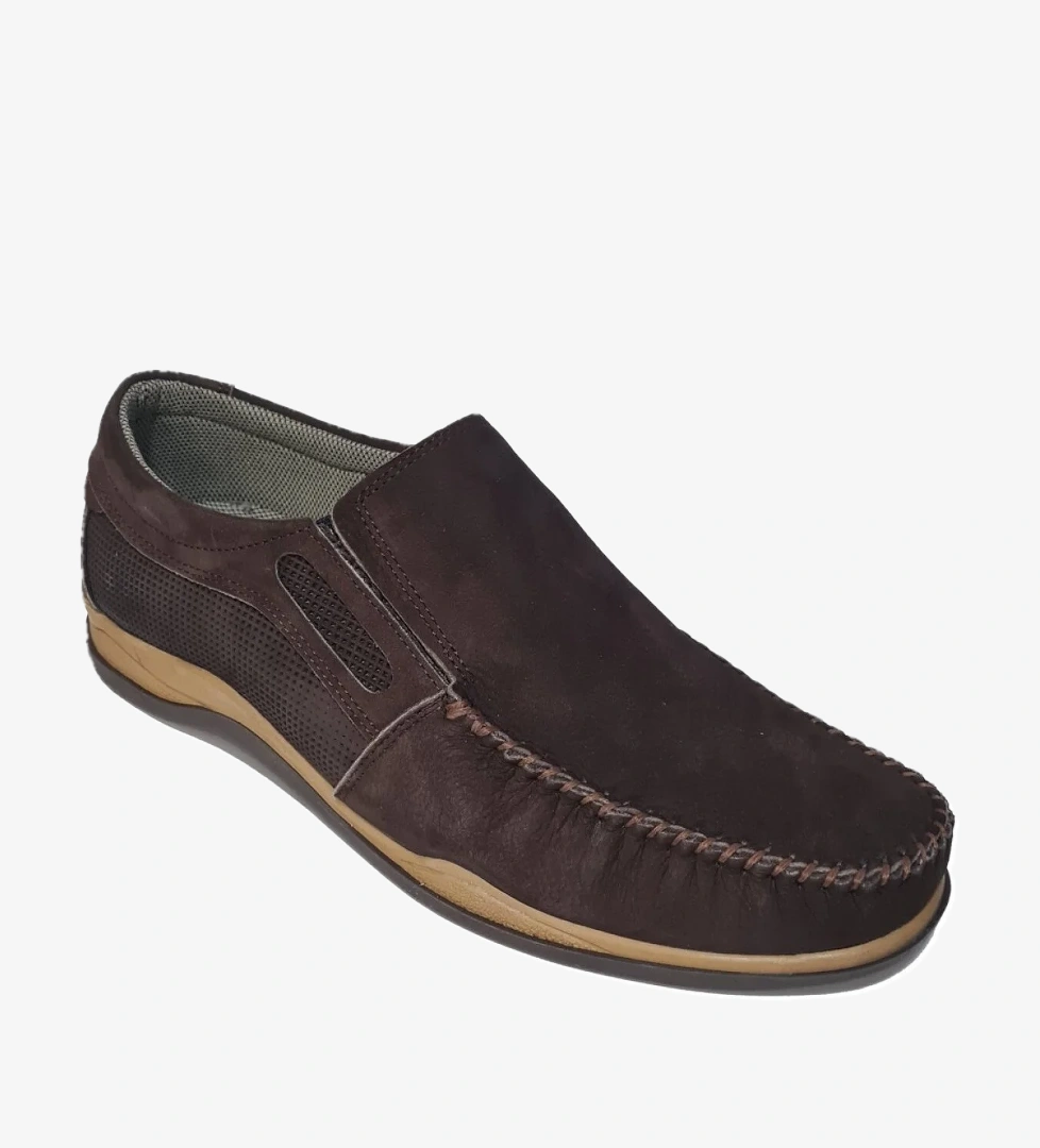 Bağsız Marin Model Hakiki Deri Erkek Casual Ayakkabı 3015004